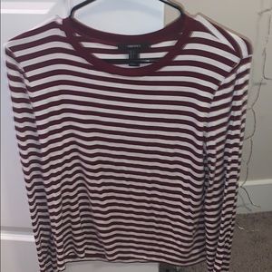 Forever 21 Striped Long Sleeve